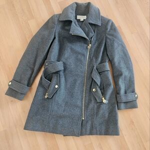 Grey heavy winter coat